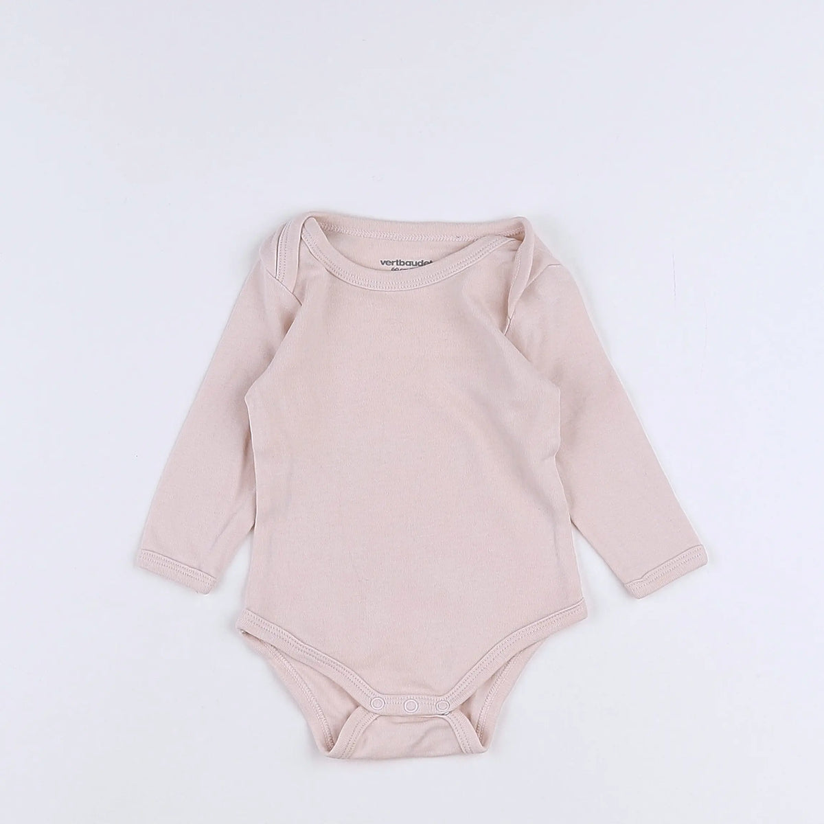 Vertbaudet - body rose - 3 mois
